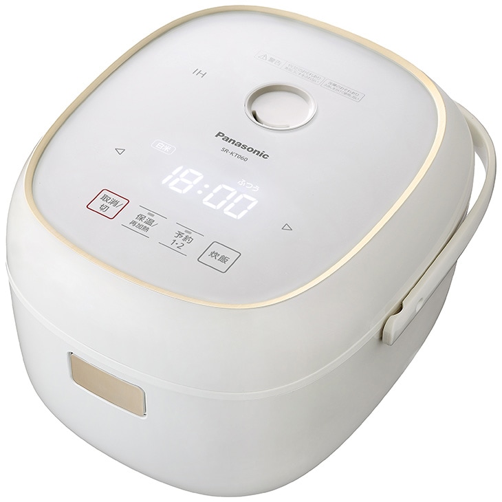 パナソニック SR-KT060-W IHジャー炊飯器（3.5合炊き）　ホワイト SRKT060W
