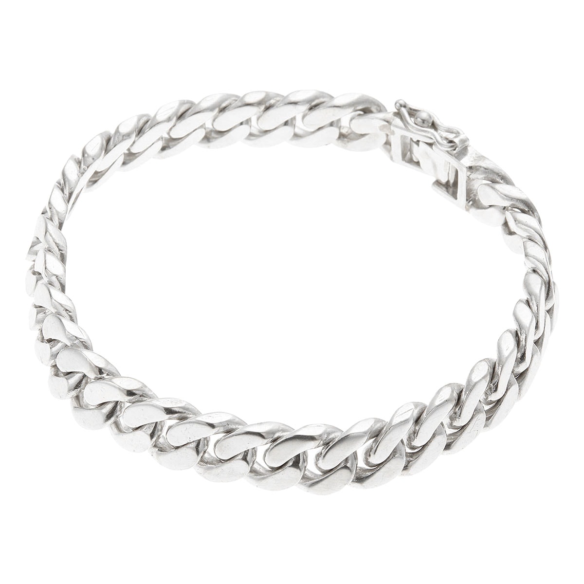 ブレスレット レディース メンズ シルバー925 チェーン 太め 重め 取れにくい 喜平チェーン