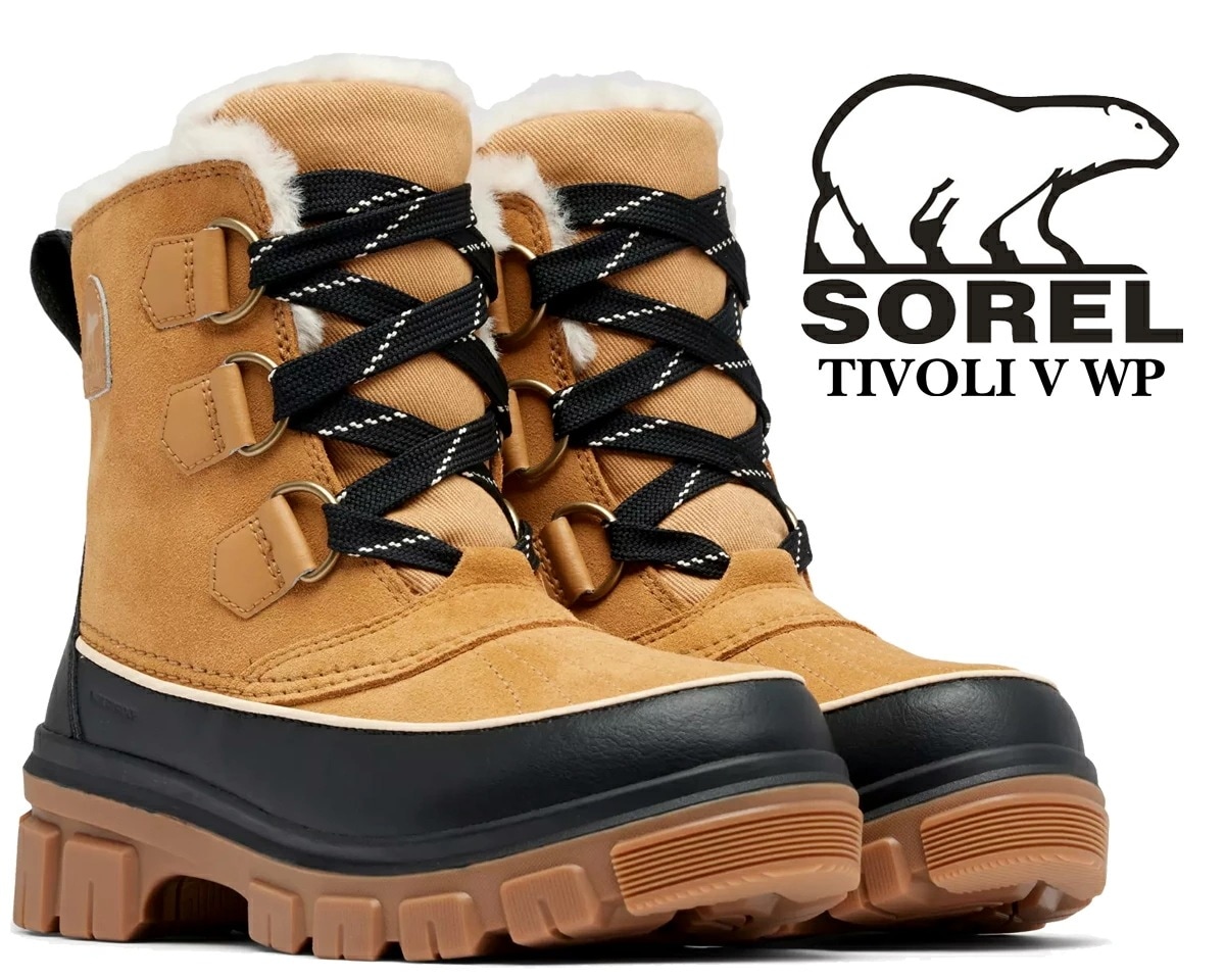 ティボリ5　ウォータープルーフ レディース カリー ブラウン ブラック 保温 防水 nl5113-373