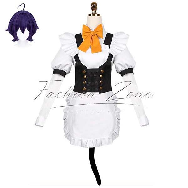 魔法少女にあこがれて 風 柊うてな メイド服 コスプレ衣装 ウィッグ cosplay ハロウィン 演出服 変装