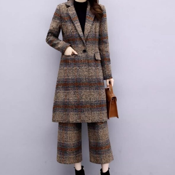 セットアップ ツーピース ワイドパンツ クロップドパンツ ミモレ丈 袖なし 長袖 Vネック 襟付き オープンカラー ワイド ポケット 前開き 上下セット 2点セット 大人可愛い きれいめ 大人 上品