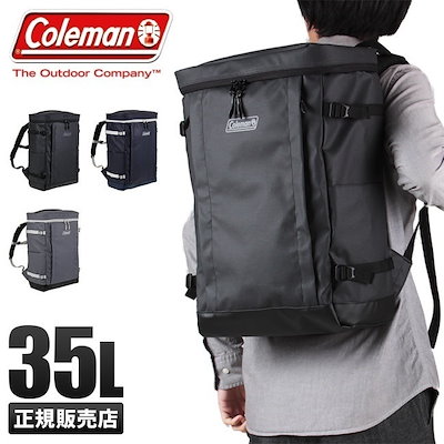 他サイト： リュック 35L メンズ スクエア ボックス シールド35 防水 撥水 大容量 コール マン SHIELD35の商品画像