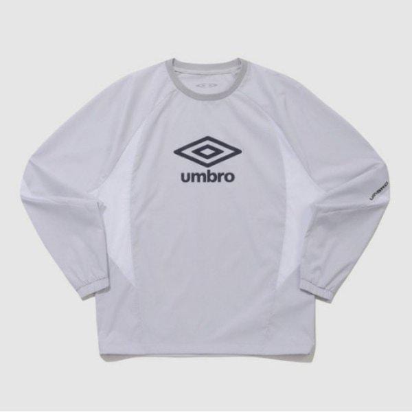 長袖Tシャツ TQT UQ221SWT53-WGR ダブルカット長袖ピステ WHITE GREY