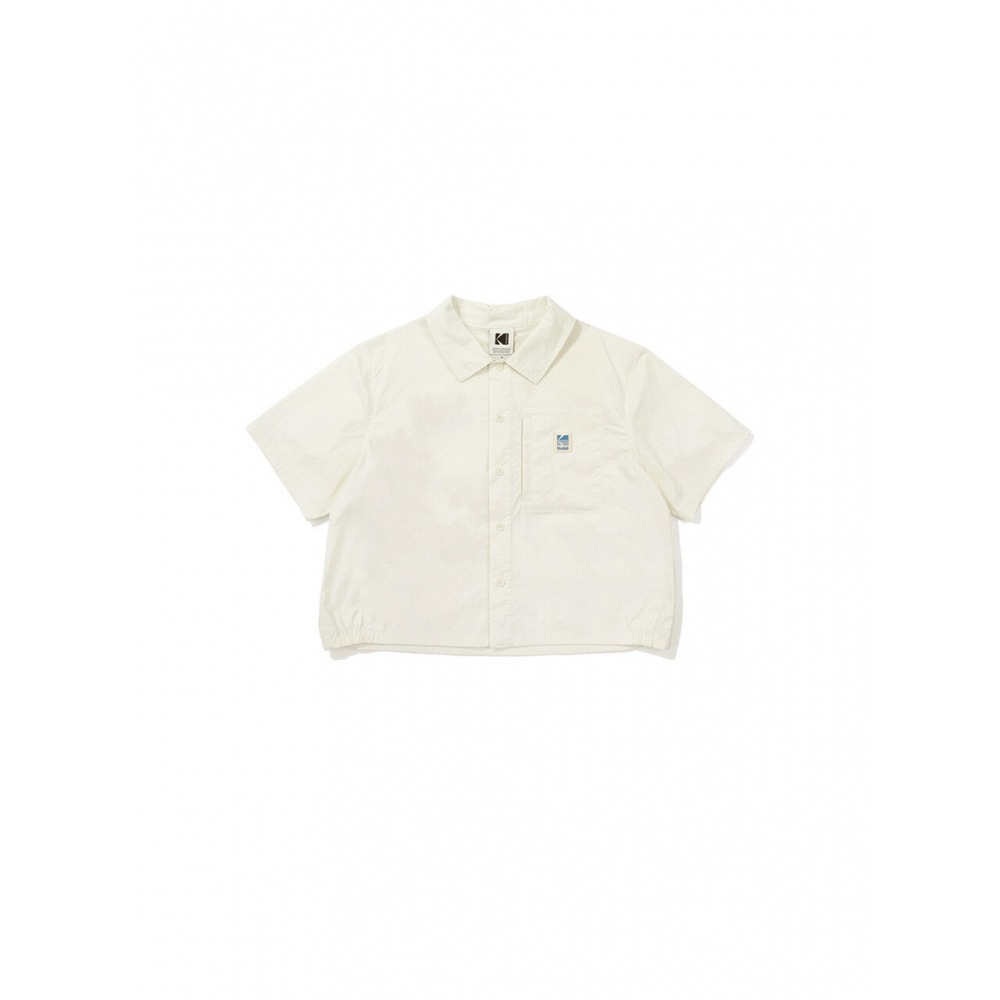 コダックアパレルクロマブリーズショートスリーブジャケット女性用アイボリー