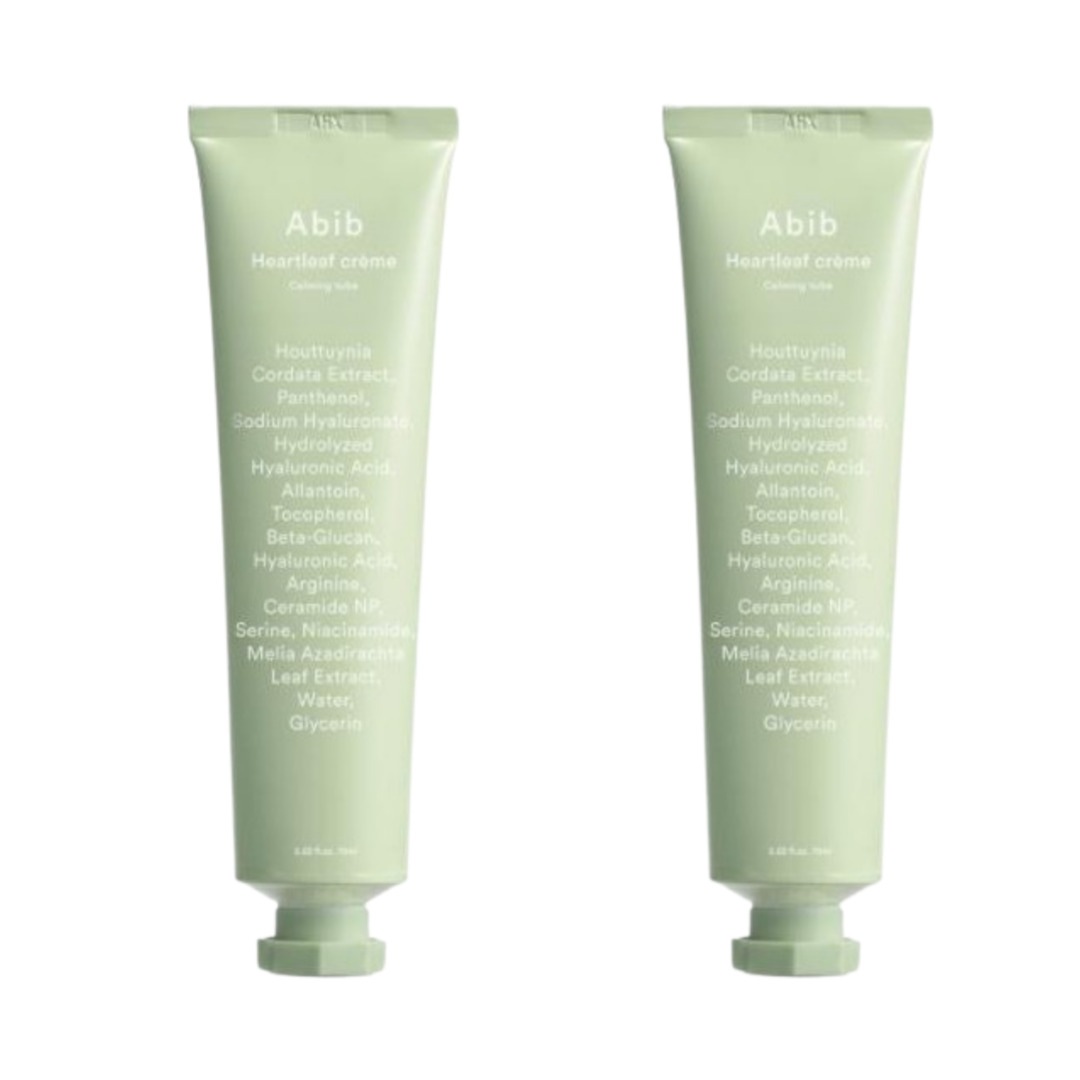 [1+1] アビブ ドクダミ クリーム カーミング チューブ 75ml + 75ml