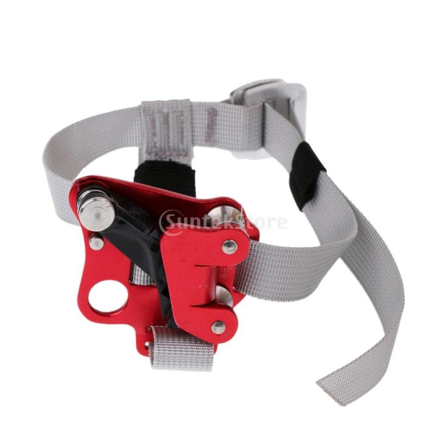 8-13mmロープ適用 登山 登山アセンダ アッセンダー ライザー 全2パタン(右足/左足) - 右足