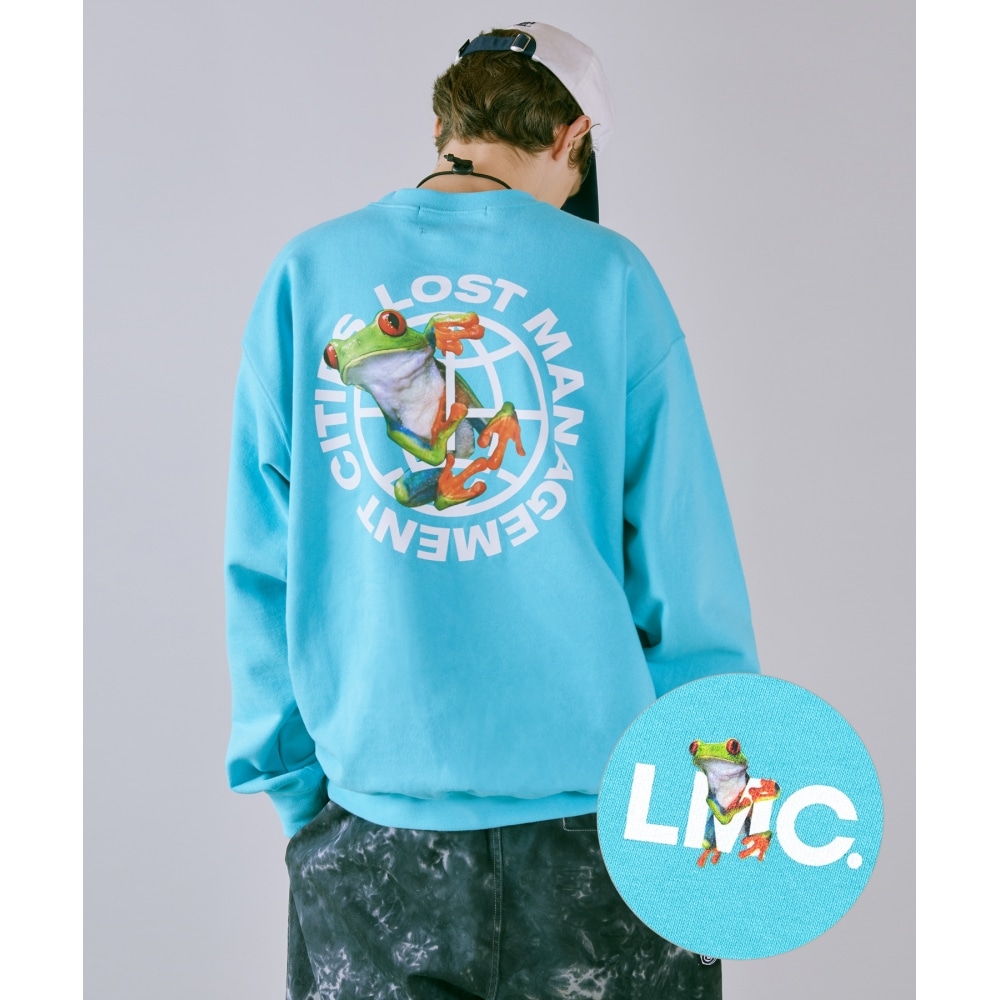 LMC [スウェット72時間のみ] FROG SWEATSHIRT mint