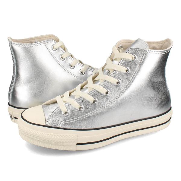 LEATHER ALL STAR (R) HI レザー オールスター (R) HI メンズ レディース SILVER シルバー 31311880