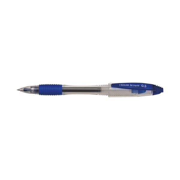 （まとめ）セーラー万年筆 ICリキッドボールペン0.5mm ブルー （300セット）