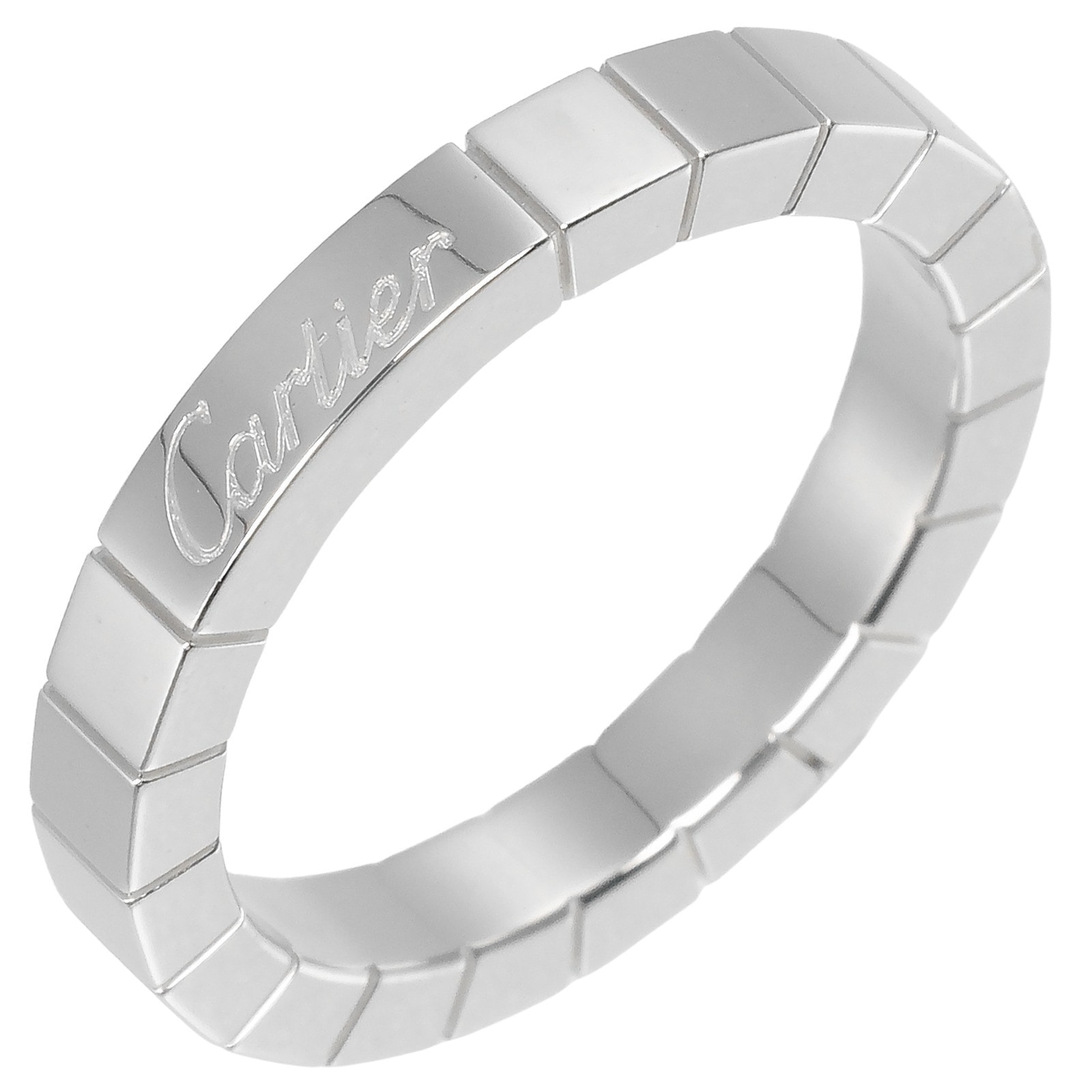 ラニエール リング・指輪 K18ホワイトゴールド 12号 約6.25g レディース 中古品 Aランク