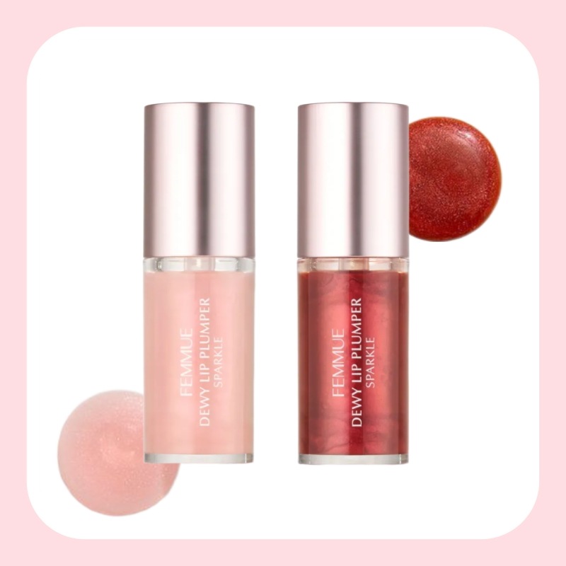 デューイ リップ プランパー スパークル 5.7ml (ピオニー / カメリア)
