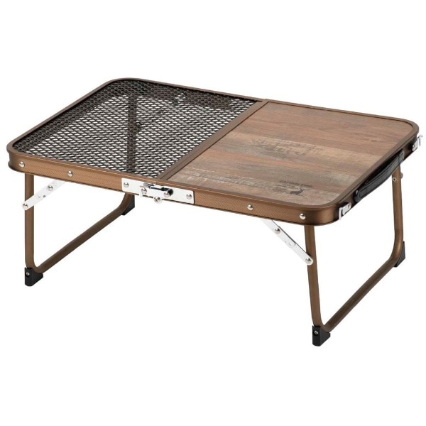 CAPTAINSTAG キャプテンスタッグ ビストロ ハーフメッシュテーブル 60×40 アウトドア テーブル UC0578