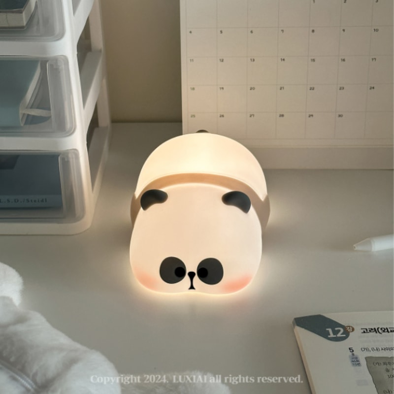 LUXIAI / Panda Silicon Mini Mood Light / パンダ シリコン ミニ ムード灯
