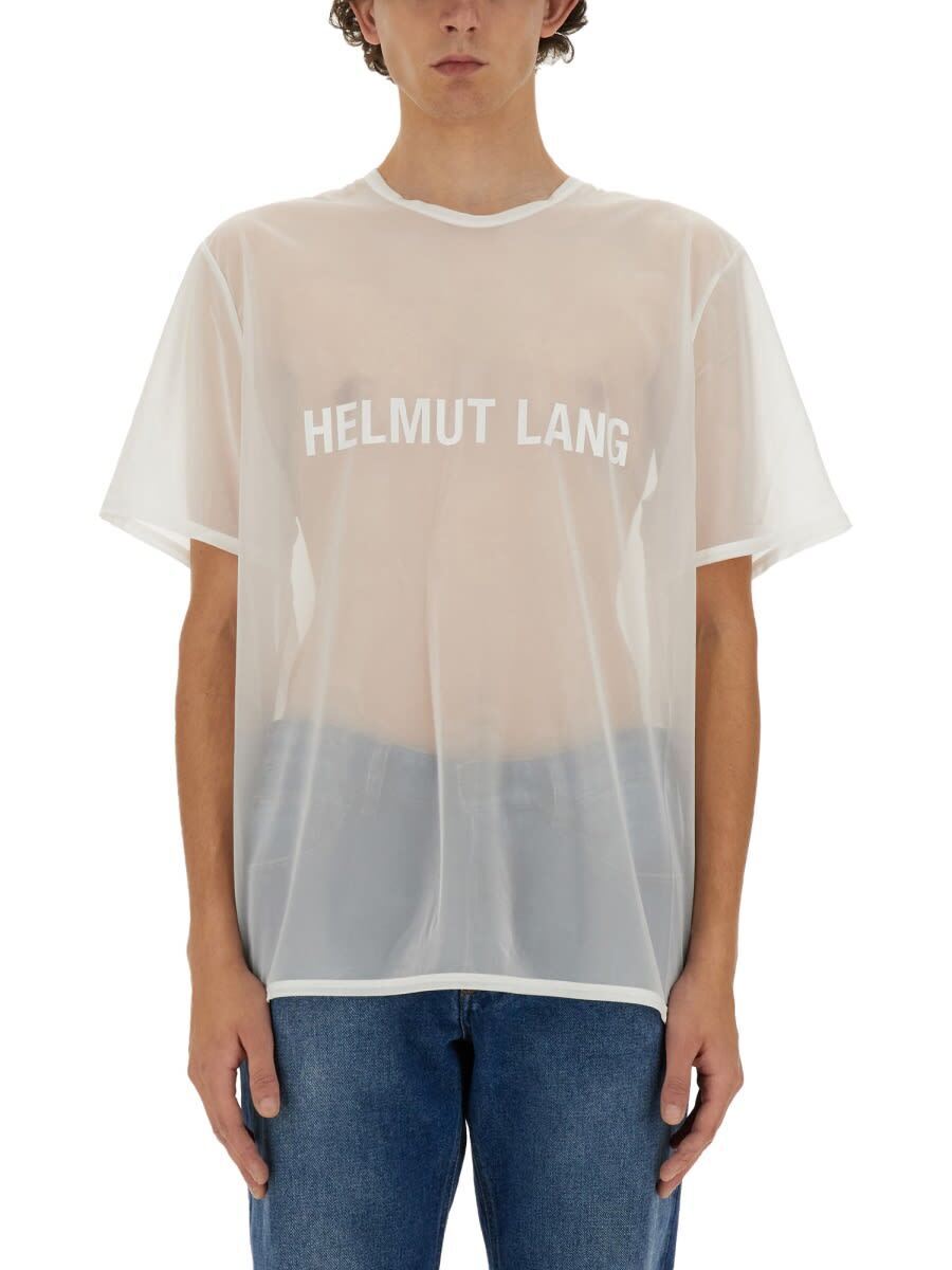 O04HM501_100 ホワイト 秋冬2024 Tシャツ メンズ ia