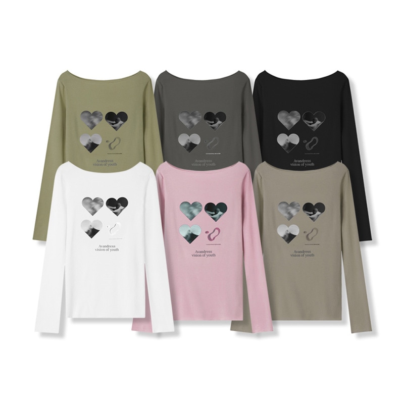 [Redvelvet ウェンディ 着用] Natalie Long Sleeve 6color 韓国 アイドル レディース 長袖 Tシャツ おしゃれ
