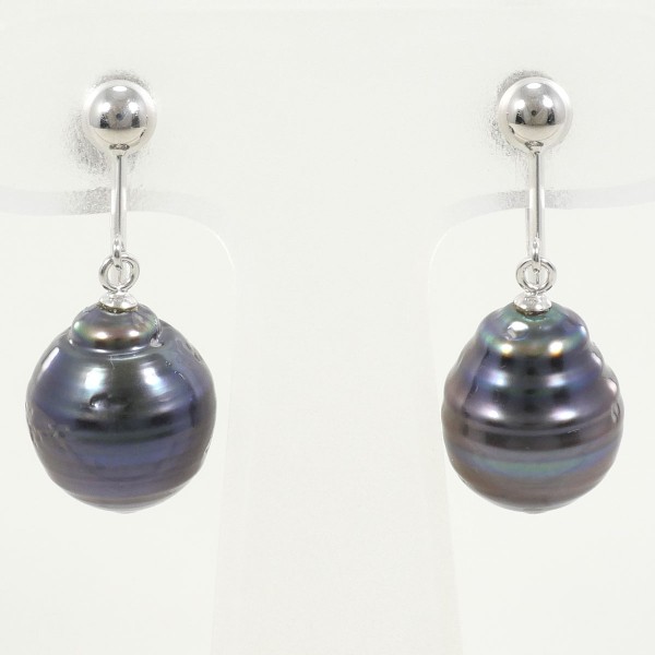 K14 14金 WG ホワイトゴールド イヤリング パール ジュエリー 中古 20,045円