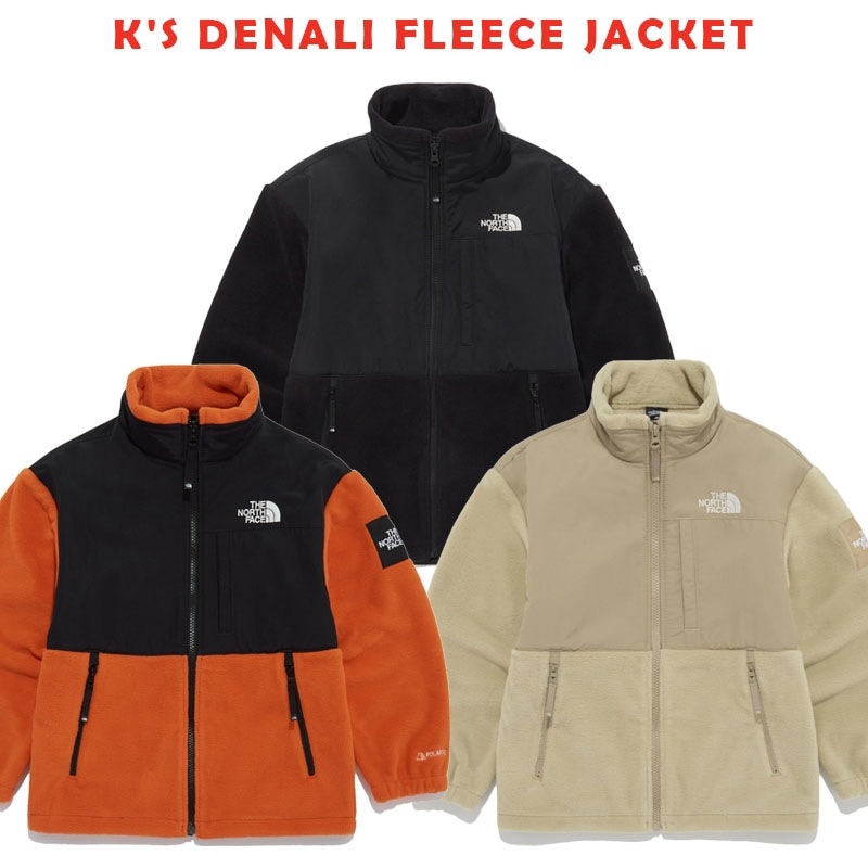 大人OK関税負担なし韓国正規品保証 NJ4FQ53S KS DENALI FLEECE JACKET デイリー 基本 着装 男子 女子 人気 韓国 ファッション 男女共用 アウトドア