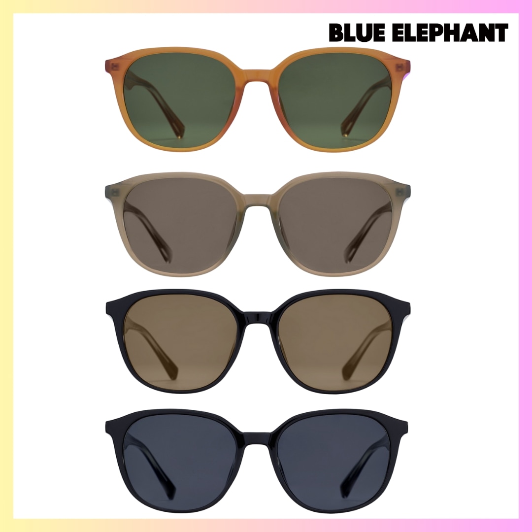 ELOS - 4 色 + FREE OMAKE 韓国ファッション レディース 眼鏡 度あり 度なし 度付きメガネ 眼鏡 乱視 サングラス uvカット 度付き 偏光 6,151円