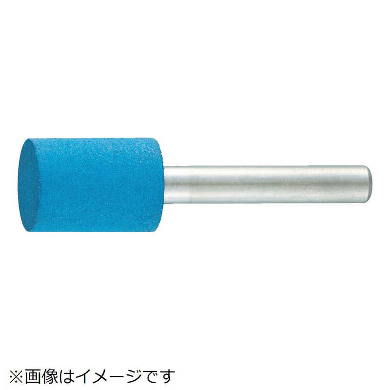 トラスコ中山　高耐久ゴム軸付砥石 Φ25X幅25X軸6 #120 5本入　LB1225M