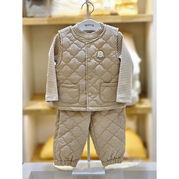 セーブゾーン02 ベージュ ホーキルティング3点セット 02s733201 (S41282352)