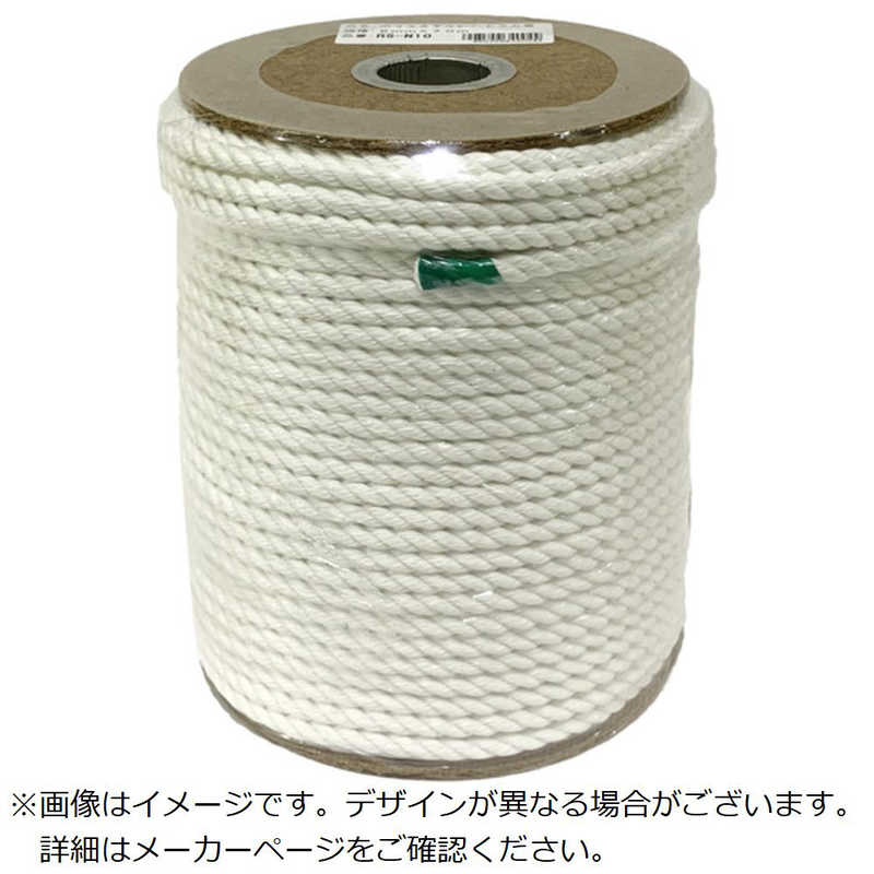 ユタカメイク　ロープ ポリエステルロープ ドラムマキ 6mmx70m　PRSN10