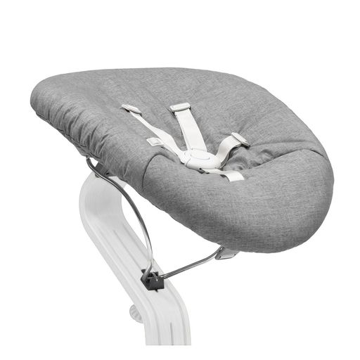 STOKKE (ストッケ) ノミ ニューボーンセット 新生児用シート グレー シームレスに角度調整可能 新生児~6ヶ月頃まで 組立簡単 トリップトラップ ハイチェア