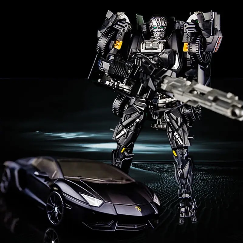 子供のための変形可能な合金ロボットのおもちゃ,子供のための変形可能なロボットのおもちゃ,ミニチュア置物,おもちゃ,ギフト - 26
