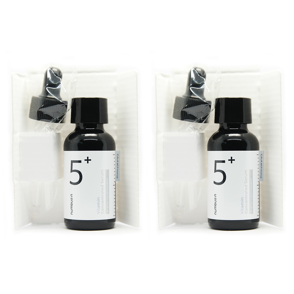 1+1ナンバーズの5番グルタチオンCトレイルアンプル30ml+30ml