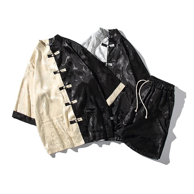 チャイナ風セットアップ 改良唐今週の割引は 25% オフです装 中華風トップス+パンツ チャイナ風普段着 チャイナシャツ 夏 薄い 5,239円