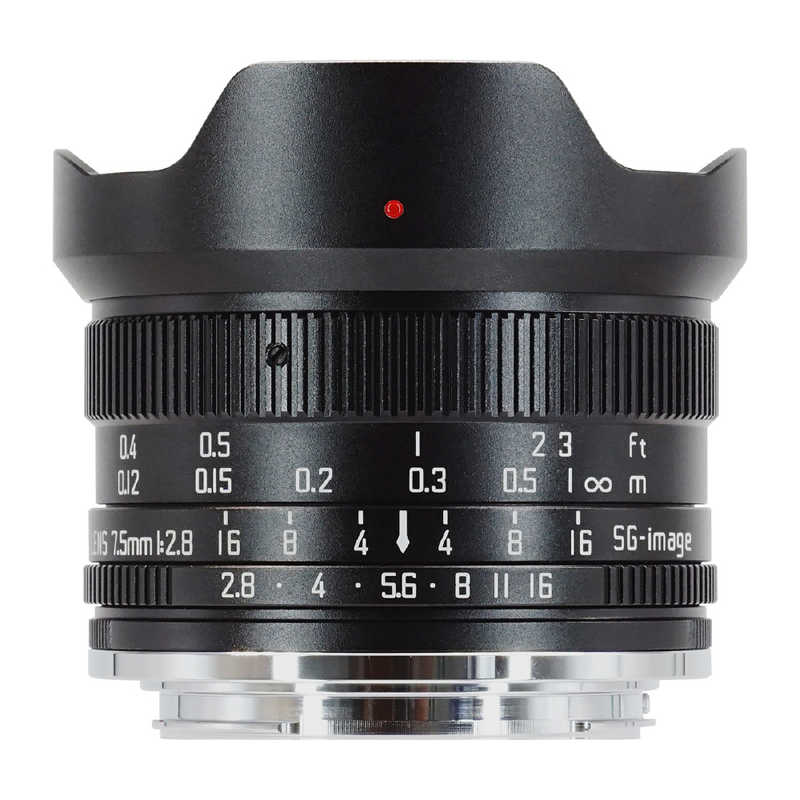 SGIMAGE　SG-image 7.5mm F2.8 APS-C ソニーEマウント ［ソニーE / 単焦点レンズ］　SG7.5mmF2.8EC 18,000円