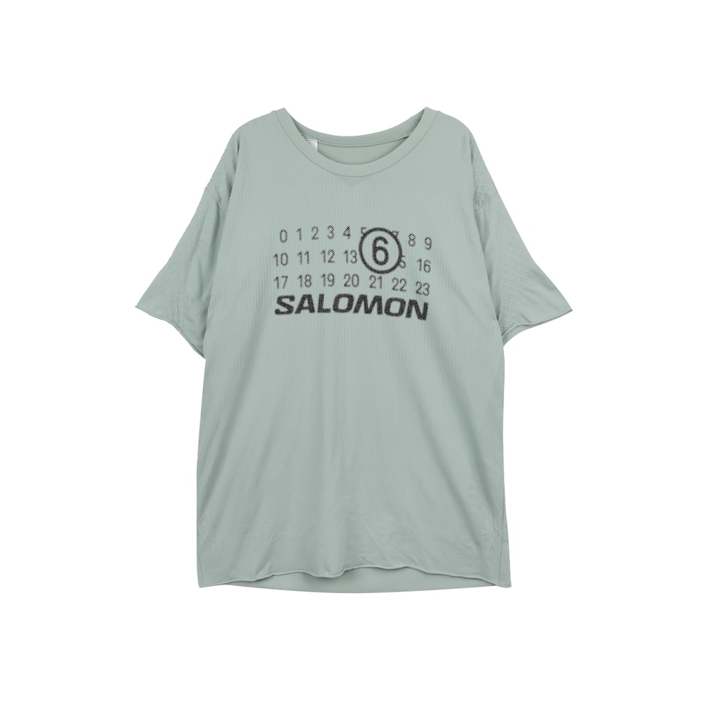 メゾンマルジェララプリマ MM6 X サロモンシームレス T シャツ SH0GC0051M20101-700 QC9ASH0GC0051M20101-700