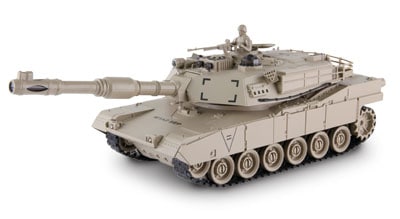 童友社 RC ワールドバトルタンク（赤外線バトルシステム搭載）アメリカ M1A2型（27MHz） ラジコン DYS R/CアメリカM1A2ガタ