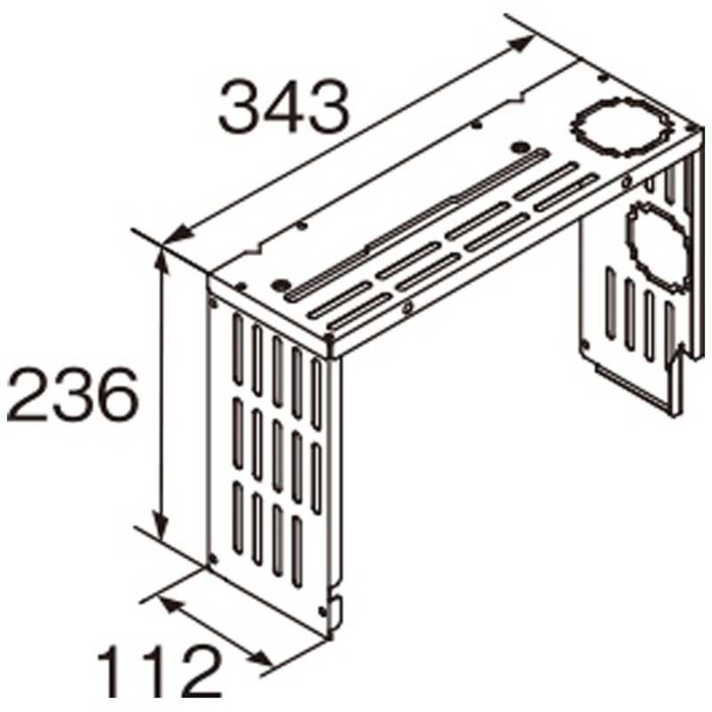 コロナ　CORONA　背面カバー F-127　F127