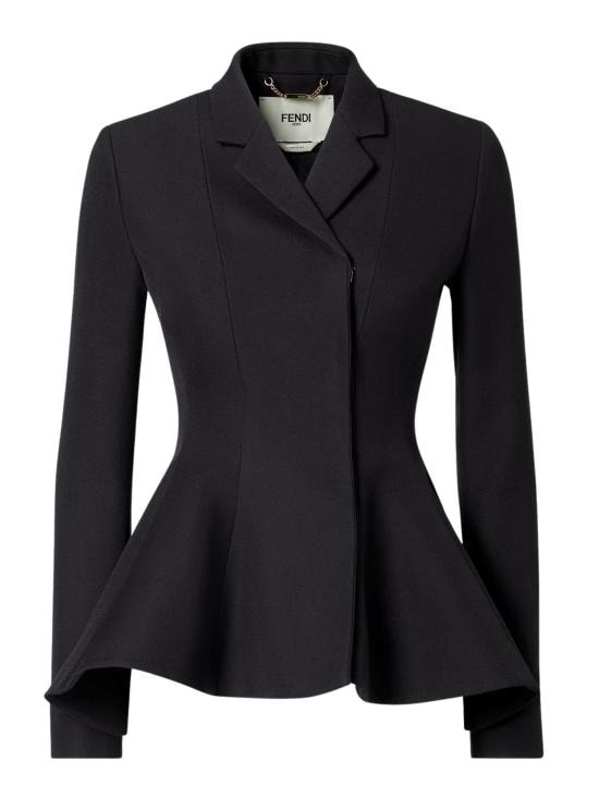 FENDI Women Suit Jackets FJ7644 AJYFF0GME Black