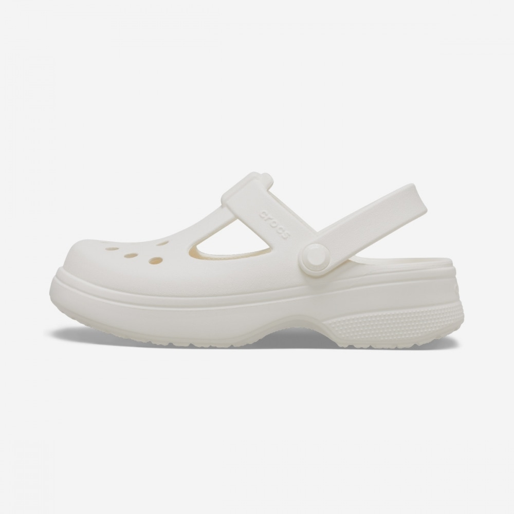 クロックスクラシックメリージェーンクロッグキッズ CRS210615-CHALK