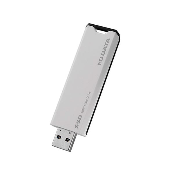 IOデータ IO DATA USB 10Gbps（USB 3.2 Gen2）対応 スティックSSD 1TB ホワイトxブラック SSPS-US1W