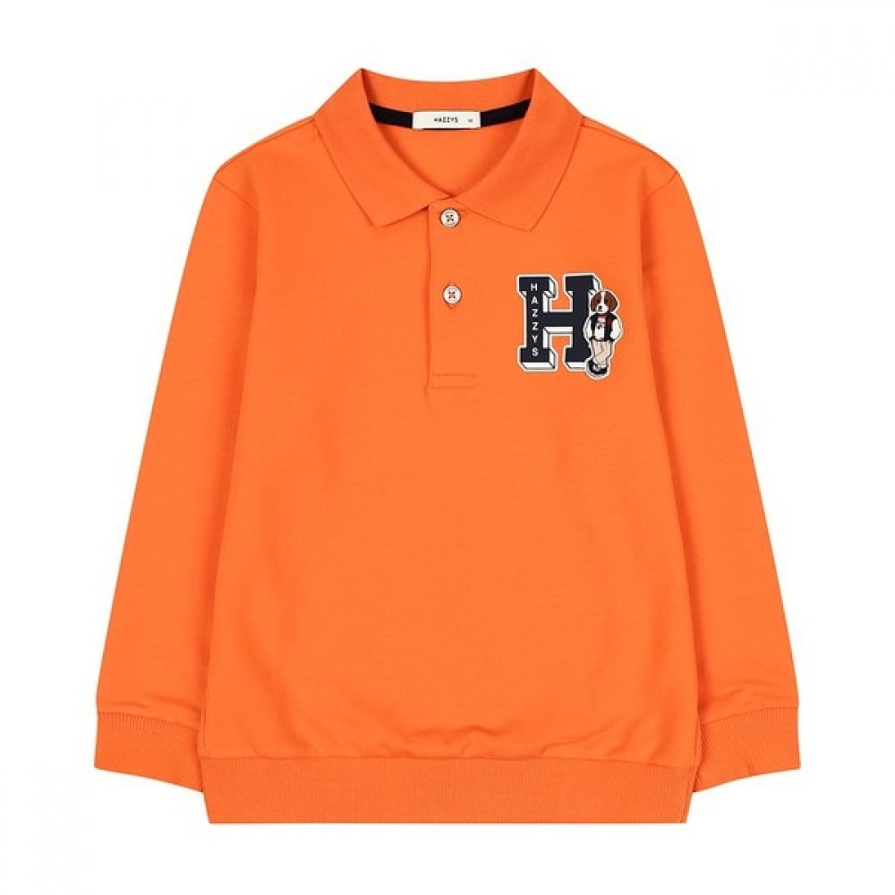 ヘジスキッズ カラータオルトレーナー HUF12TM05M_OR 5,562円
