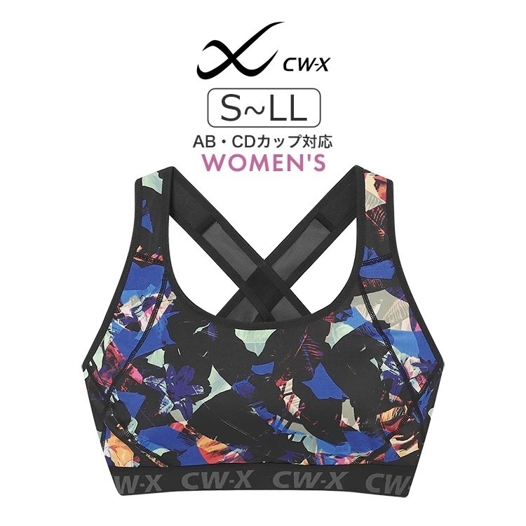 ワコール CW-X ユレにくい スポーツゆれケアブラ スポーツブラ S/M/L/LL(AB・CDカップ) HTY128