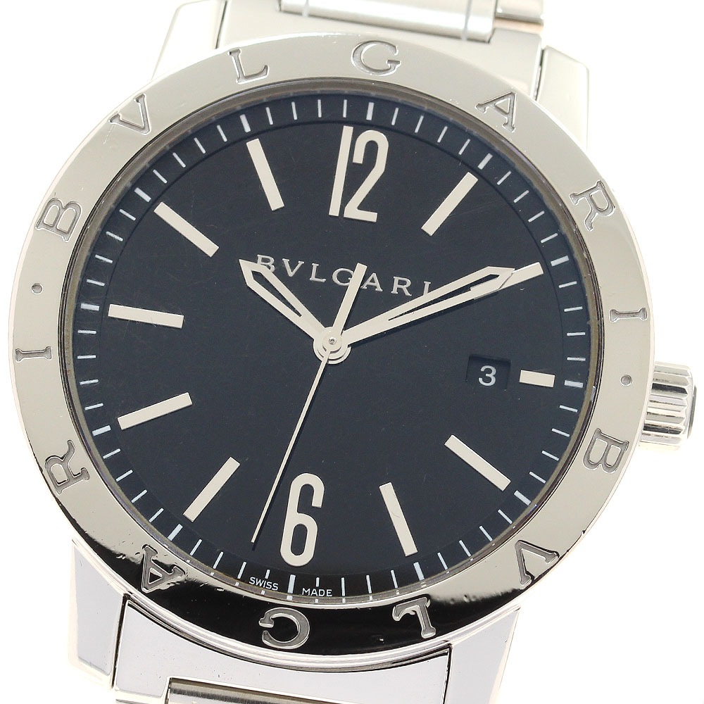 ブルガリ BVLGARI BB41S ブルガリブルガリ デイト 自動巻き メンズ _923091【中古】