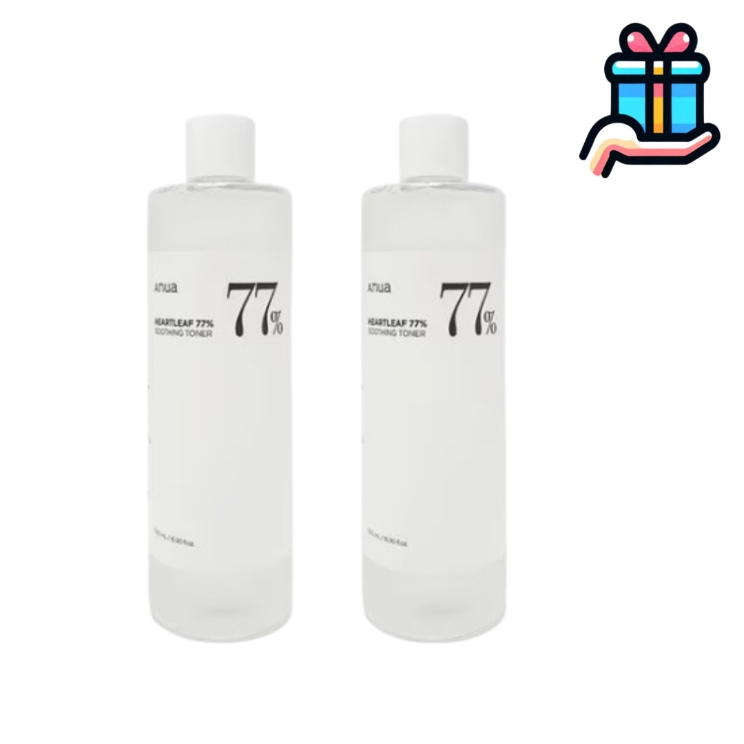 [大容量企画セット1+1] ドクダミ77%スージングトナー500ml+500ml 計1000ml 韓国人気 敏感肌 敏感 ニキビ肌 鎮静 ケア 刺激 スキンケアセット 水分供給