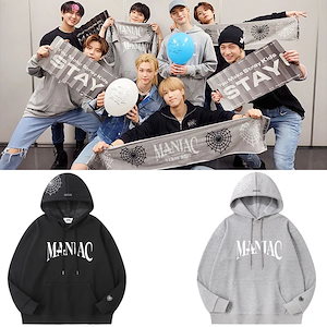 straykids 刺々しい スキズ maniac フーディーLサイズ