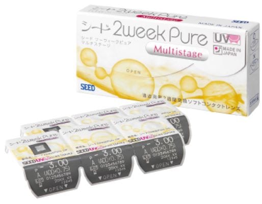 ツーウィ―クピュアマルチステージ　2箱セット(1箱6枚入り)両眼約3カ月