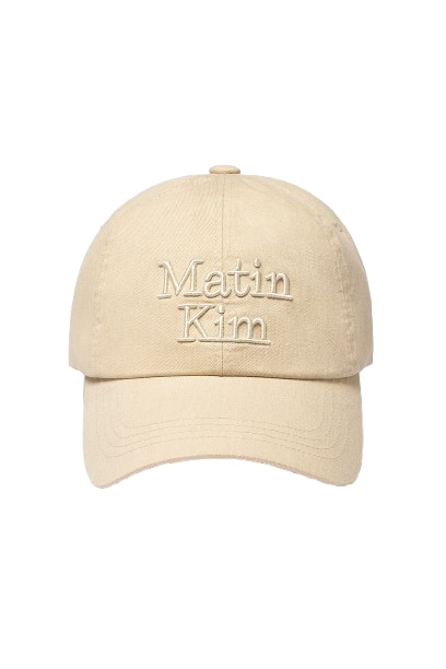 Qoo10 Matin Kim ロゴ キャップ [6カラー]