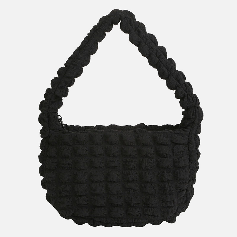 HOBOBAG リンクル 韓国 人気 キルティングバッグ ミニホボバック ショルダー ふわふわ 毎日背負うバッグ パステルカラー [4カラー] [HPABGC408M RE] [並行輸入品]