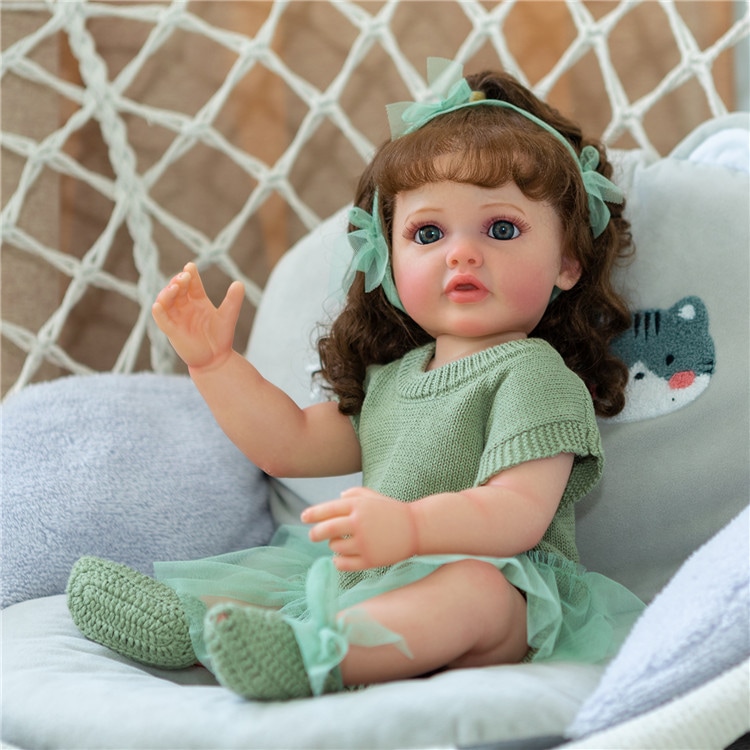 通勤する 個性 ギフト シミュレーション 赤ちゃん 人形 ロングヘア プリンセス すべての接着剤