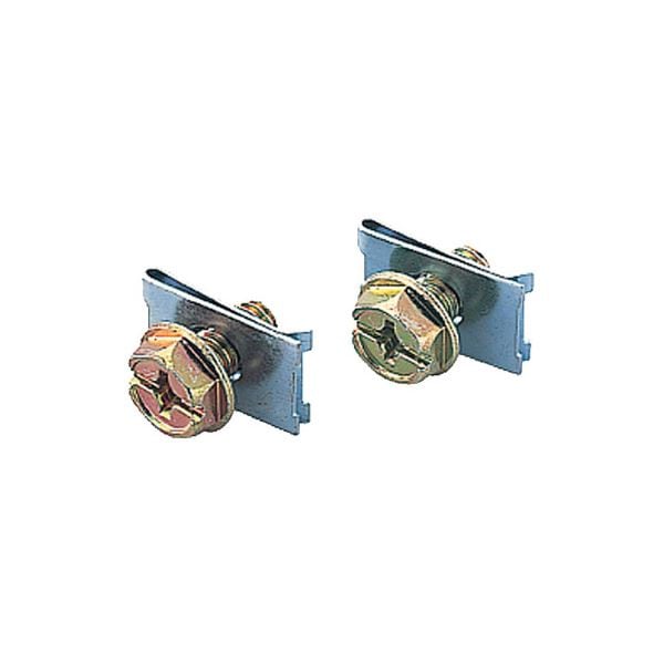 (まとめ) トヨセット A4対応書庫AWANシリーズ 上下連結金具 TKM-5 1セット(2個) 10セット