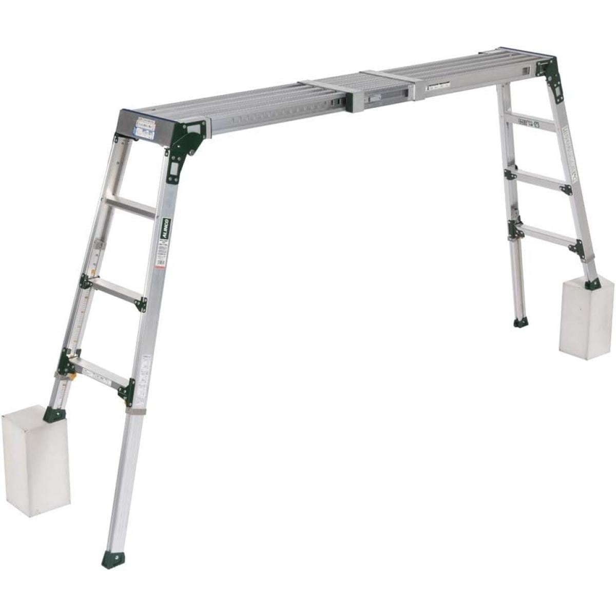 【I】ALINCO アルインコ 伸縮天板・伸縮脚付足場台 上部操作式 VSR-1713FX 足場台 足場 転落防止 伸縮脚タイプ 【代引不可/北海道・沖縄・離島不可】
