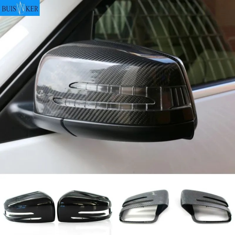 メルセデス・スプリンター クラス A B C E S CLA GLA GLK W176 W246 W204 W212 W221 C177 X204 X156 用 カーボンファイバー ドアミラーカバー