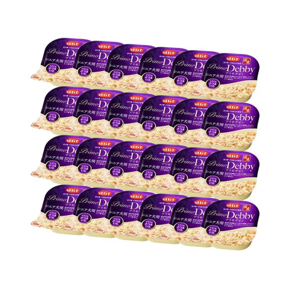 24個セット デビフペット プリモデビィ シニア犬用ササミ&さつまいも 95g