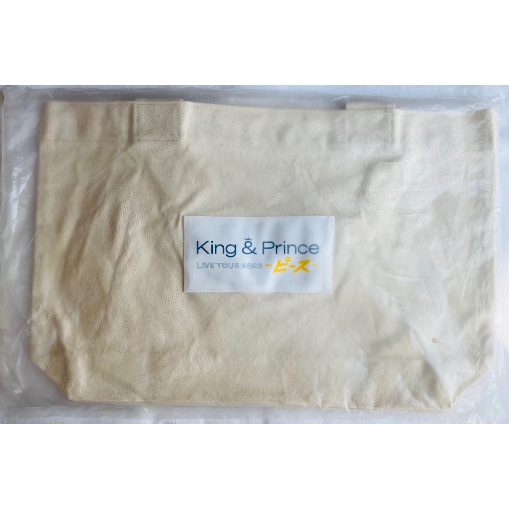King & Prince 【 ショッピングバッグ 】 LIVE TOUR 2023 ピース 公式グッズ キンプリ